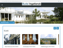 Tablet Screenshot of budaiingatlanok.hu